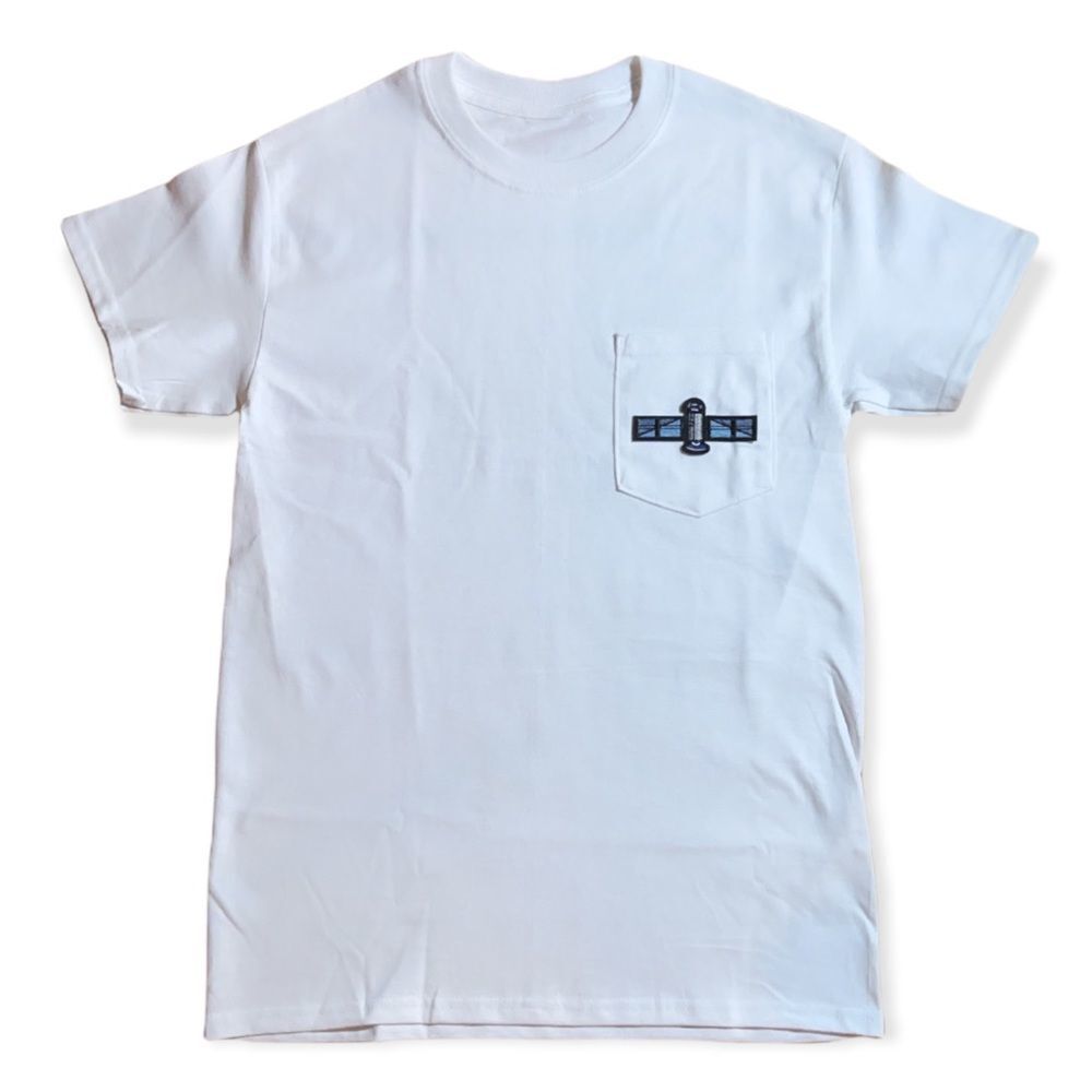 NWT Wool + Pepper Co. Satellite Unisex Pocket Tee